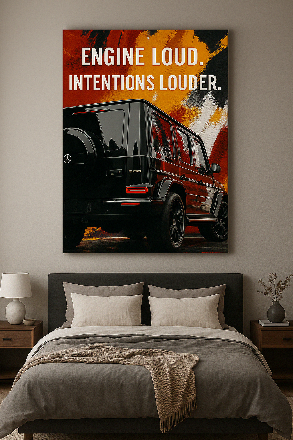ENGINE LOUD G63 CANVAS