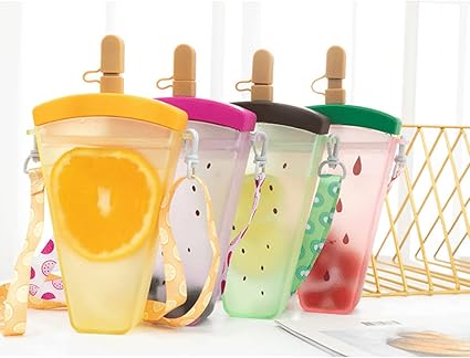 WATERMELON ICECREM SIPPER WITH STRAP AND STICKER