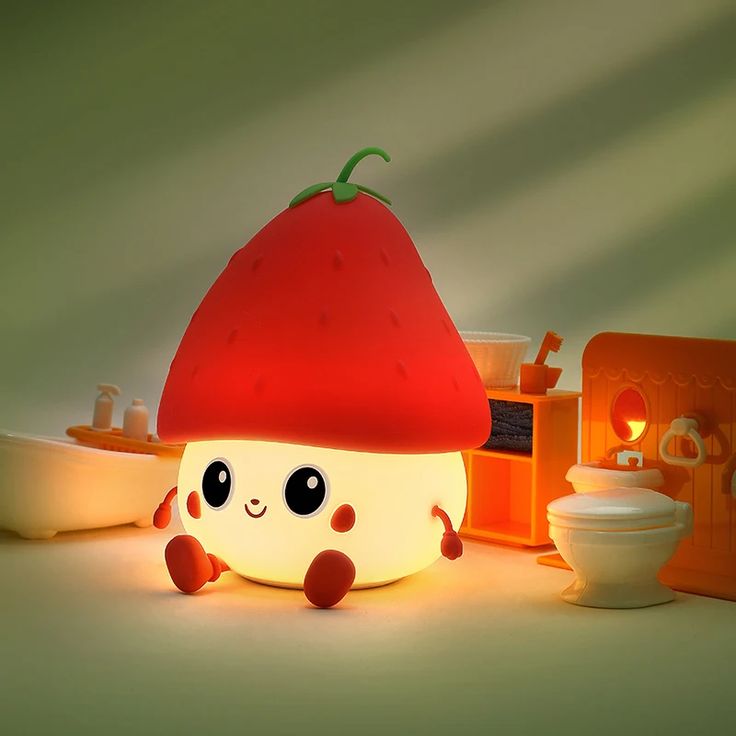 STRAWBERRY SILICONE LAMP