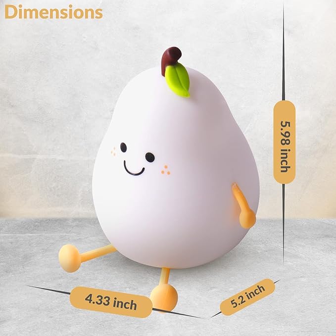 PEAR SHAPE NIGHT LAMP